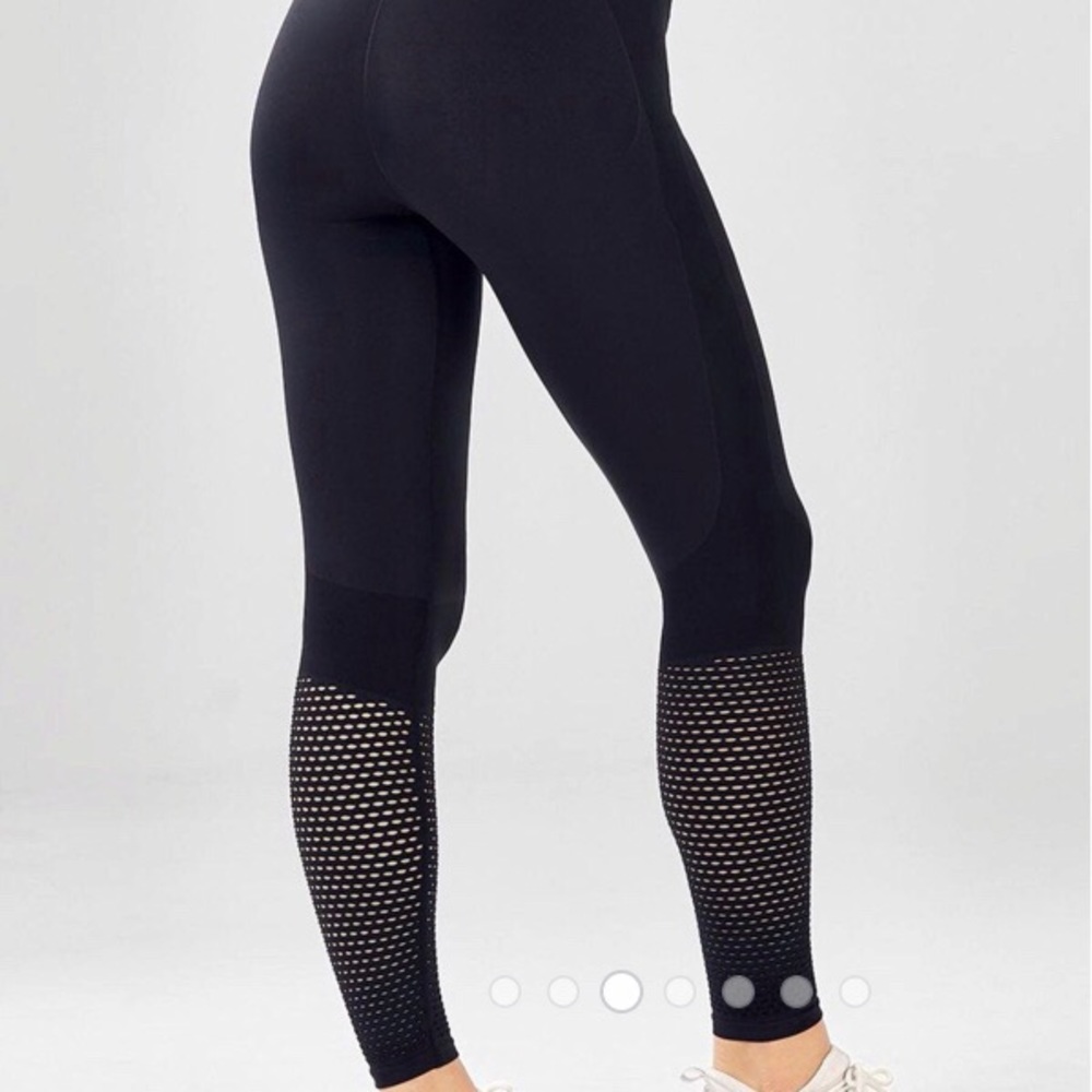 Fabletics Black Mesh Leggings